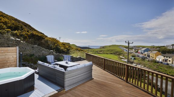 Hot Tub Ocean View Lodge The Lodges Sea View House Doolin Co Clare